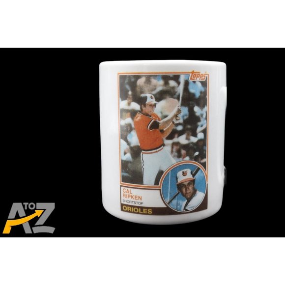 Vintage Topps Sporting News 1983 Cal Ripken Jr Baseball Card Mug MLB R & N China - Picture 3 of 9